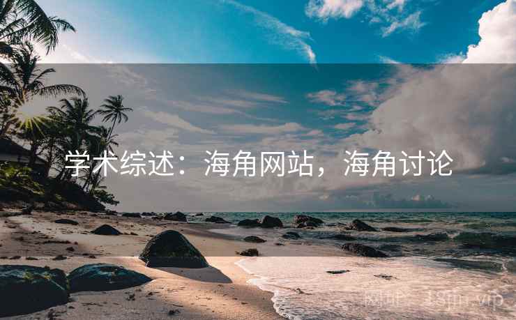 学术综述：海角网站，海角讨论