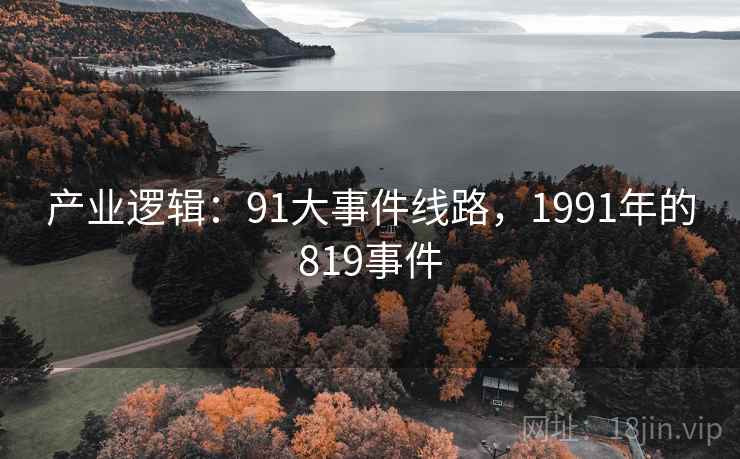 产业逻辑：91大事件线路，1991年的819事件