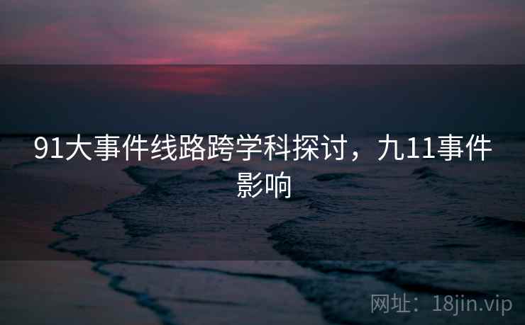 91大事件线路跨学科探讨，九11事件影响