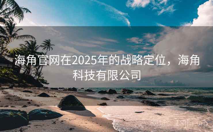 海角官网在2025年的战略定位,海角科技有限公司 海角官网在2025年的战略定位,海角科技有限公司
